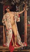 James Tissot Jeune Fille en Veste Rouege Young Woman in A Red Jacket (nn01) Spain oil painting reproduction
